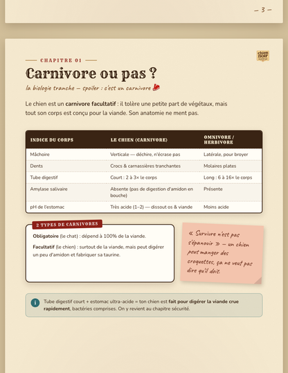 Extrait ebook BARF - page 1
