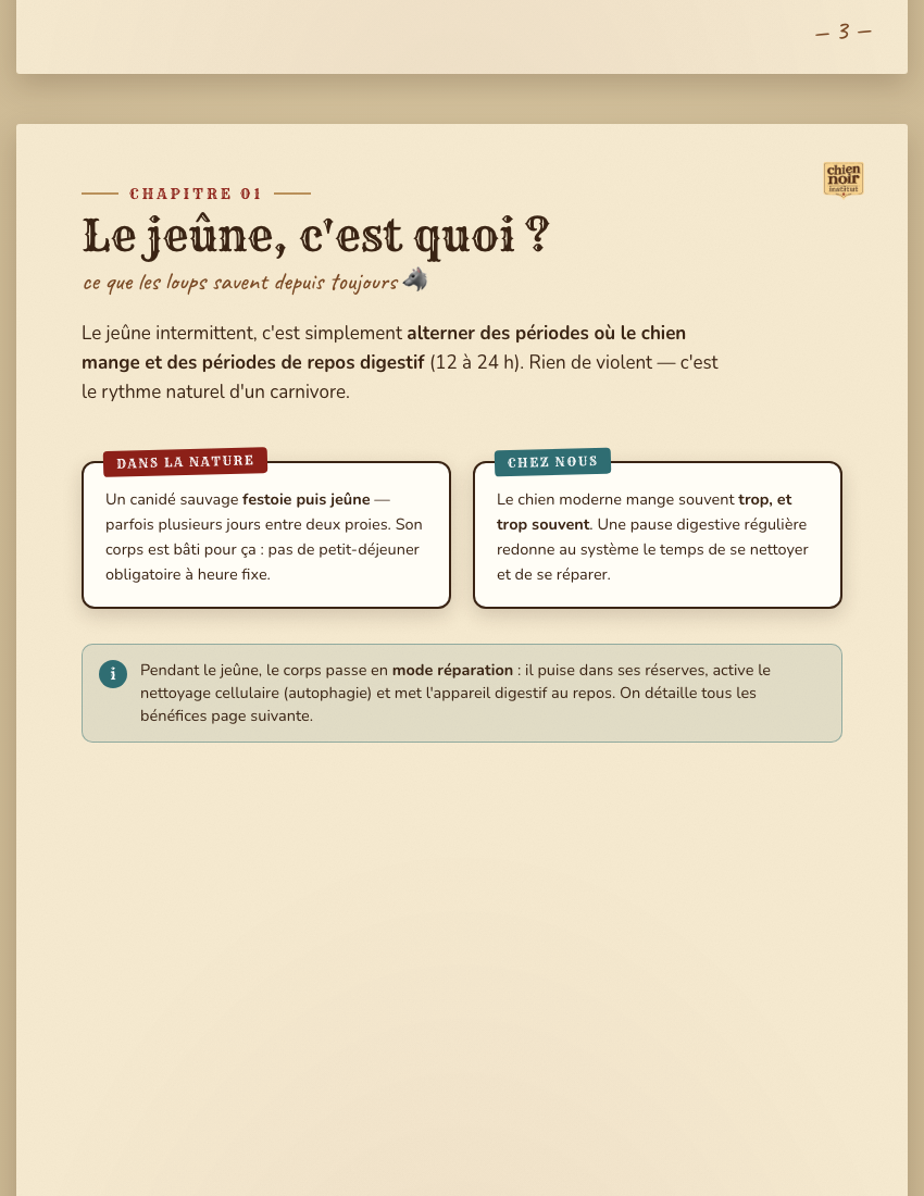 Extrait ebook Jeûne - page 1